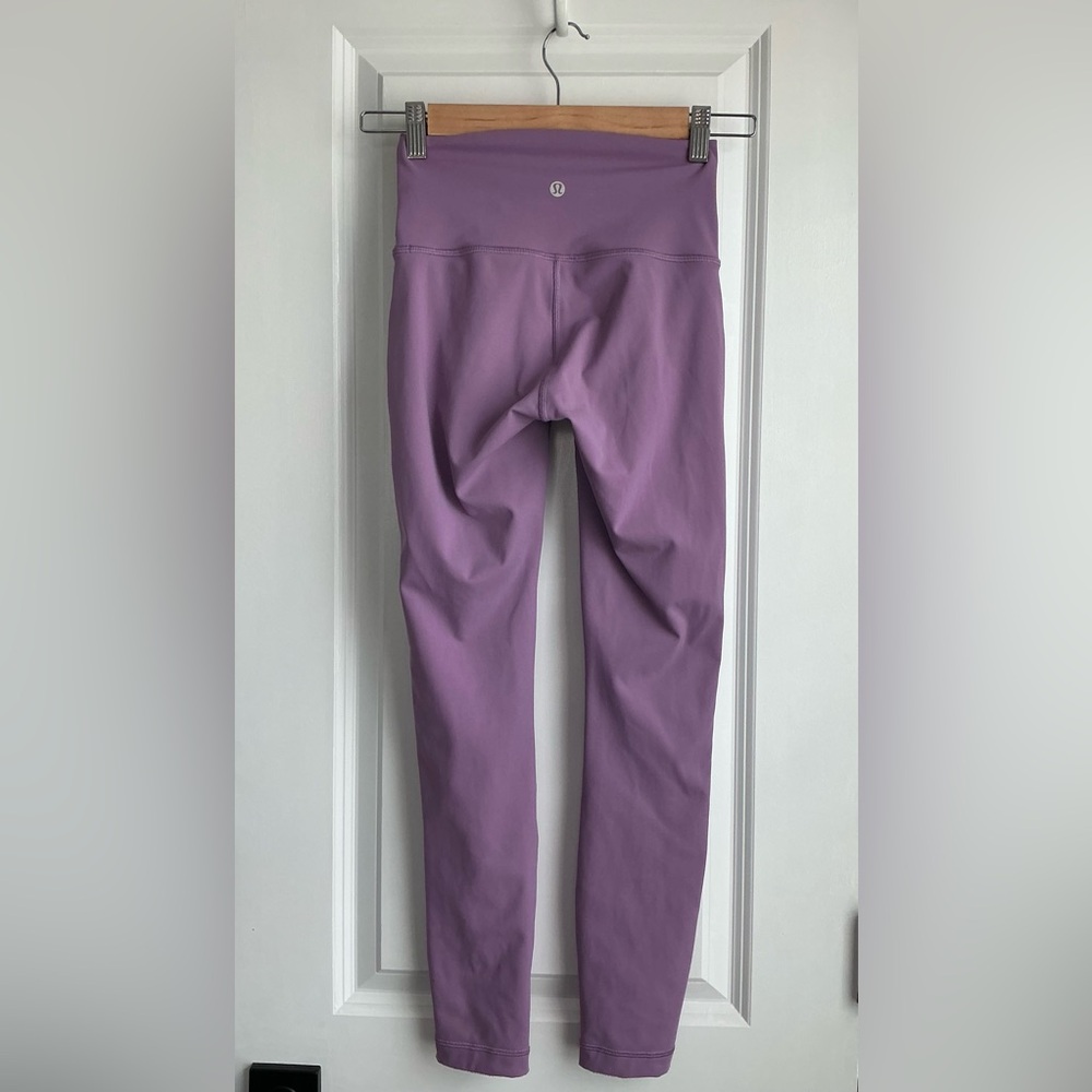 Lululemon Wunder Under High-Rise Tight 25" *Luxtreme Wisteria Purple (Size 2) - Picture 3 of 9